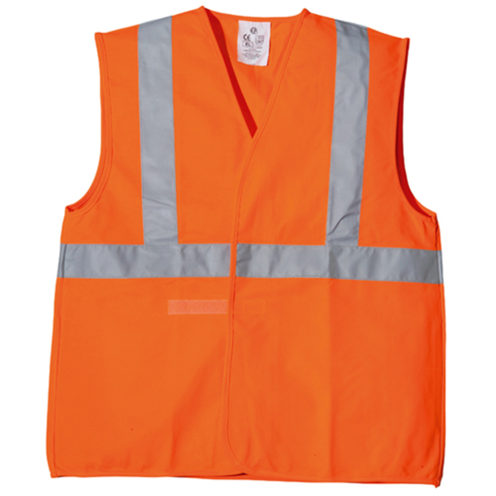 Gilet ECO Hi-viz YARD bande baudrier orange HV - XL classe 2 - COVERGUARD - 70226