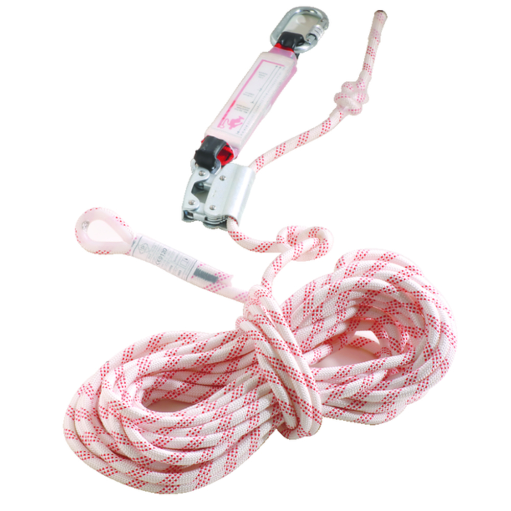 Antichute mobile avec absorbeur sur corde 12mm de 10m VIOLA - COVERGUARD - 71353