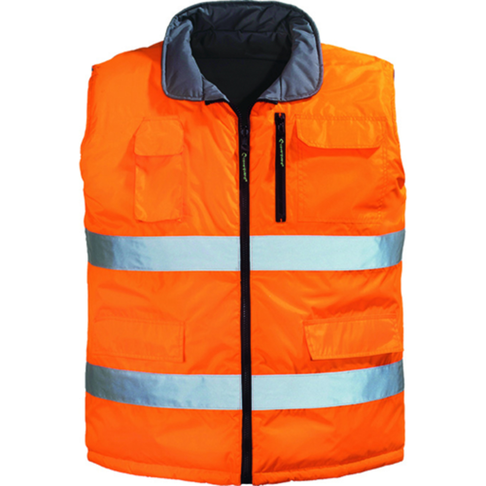 Gilet thermique HI-WAY gris/orange - COVERGUARD - 7HWGO