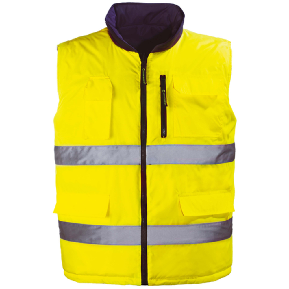 Gilet thermique HI-WAY gris/jaune - COVERGUARD - 7HWGY