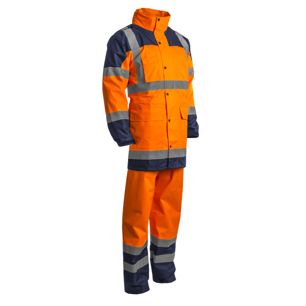 Ensemble HYDRA bleu marine/orange - COVERGUARD - 7HYDO