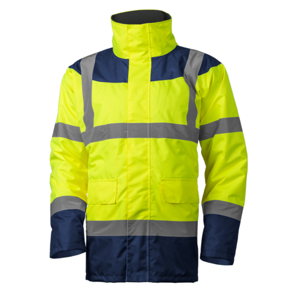 Parka KETA bleu marine/jaune - COVERGUARD - 7KETY
