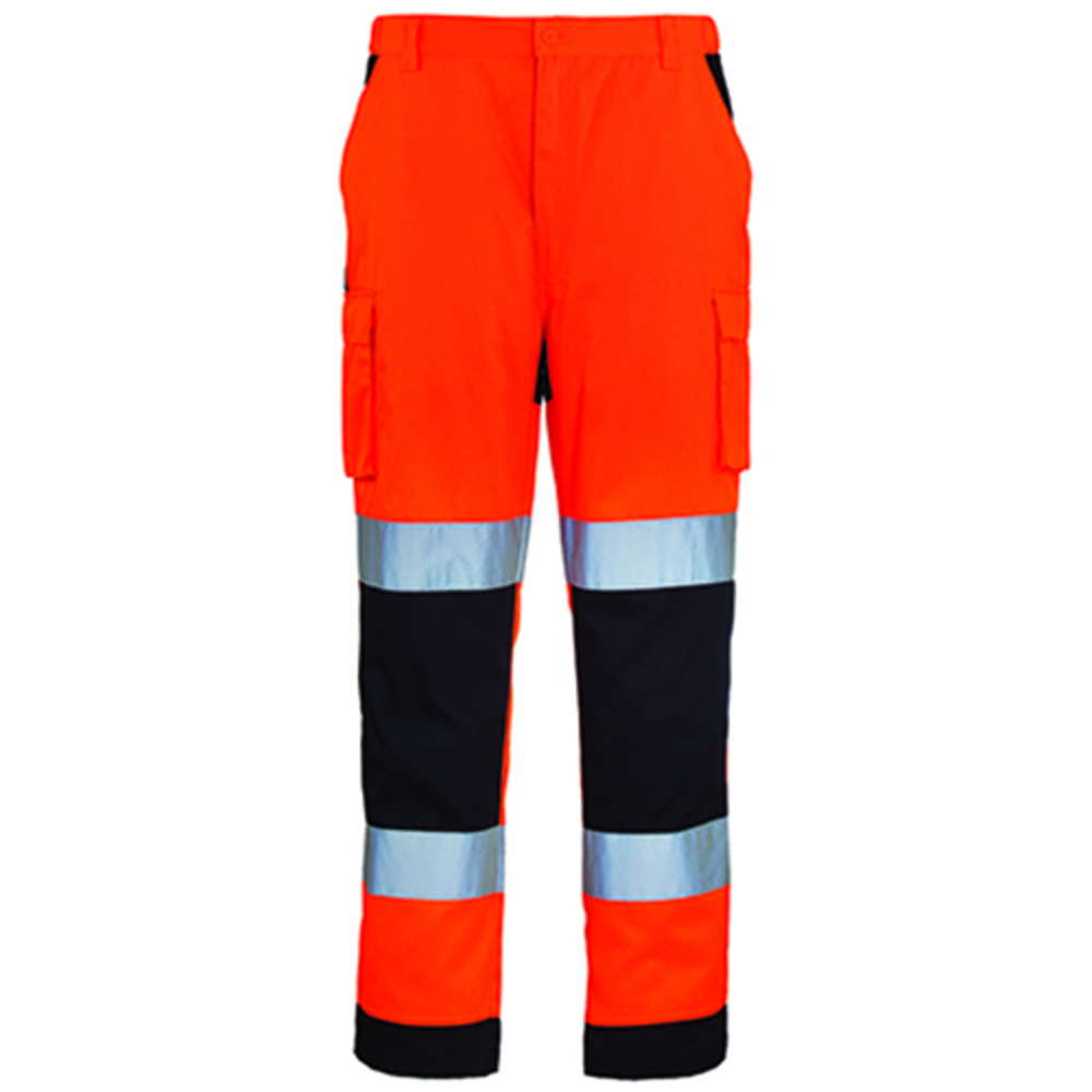 Pantalon PATROL bleu marine/orange - COVERGUARD - 7PAOP