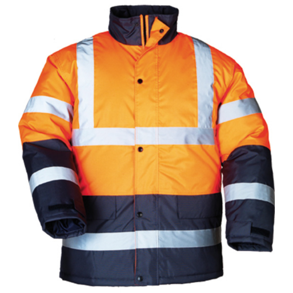 Parka ROADWAY bleu marine/orange - COVERGUARD - 7ROAO