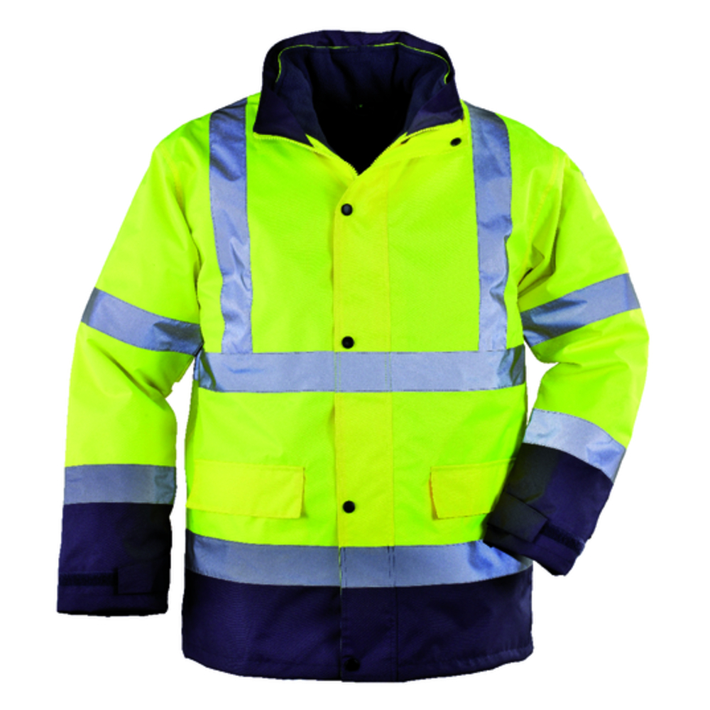 Parka 4/1 ROADWAY 4/1 bleu marine/jaune - COVERGUARD - 7ROPY