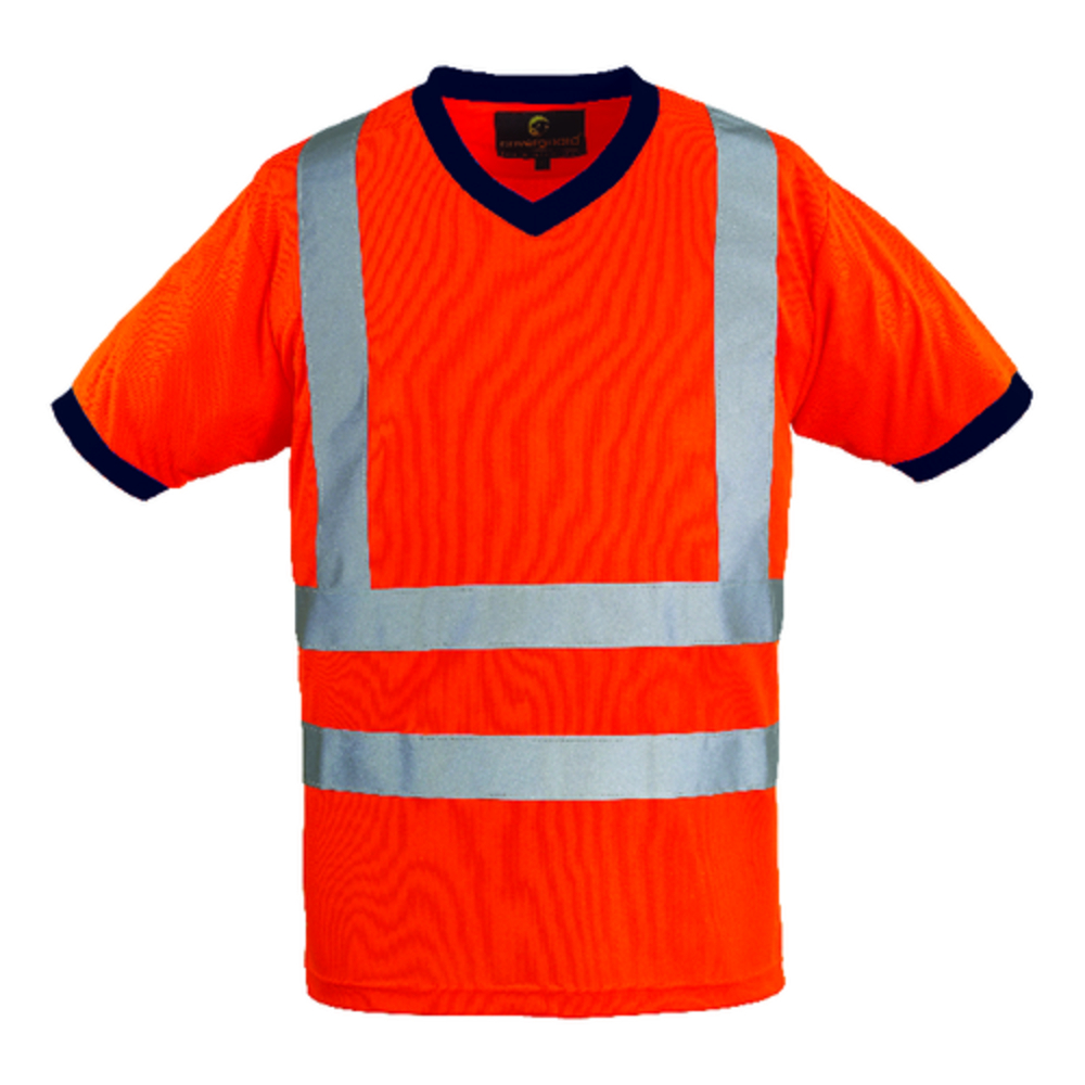 T-shirt manches courtes YARD orange - COVERGUARD - 7YAVO