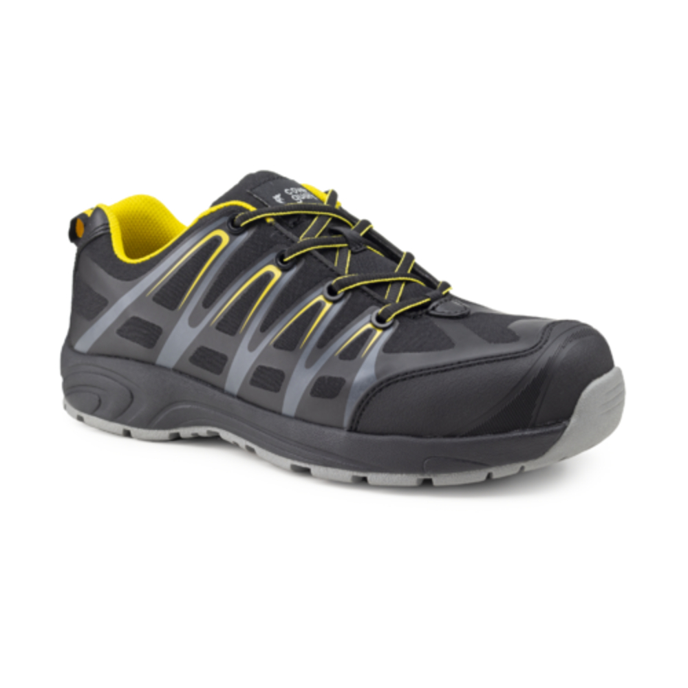 Chaussures basses ALUNI noir/jaune S3 - COVERGUARD - 9ALL160
