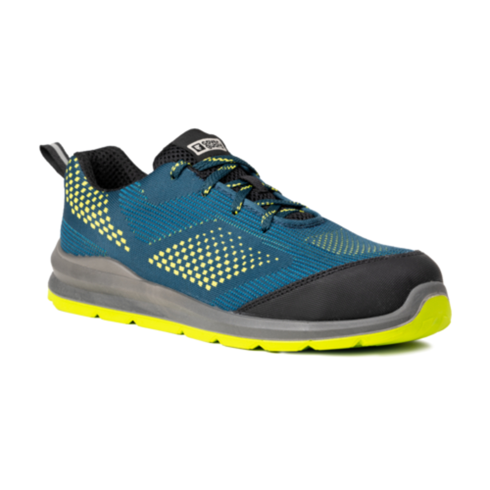 Chaussures basses MILERITE S1P bleu/jaune - COVERGUARD - 9MIL280
