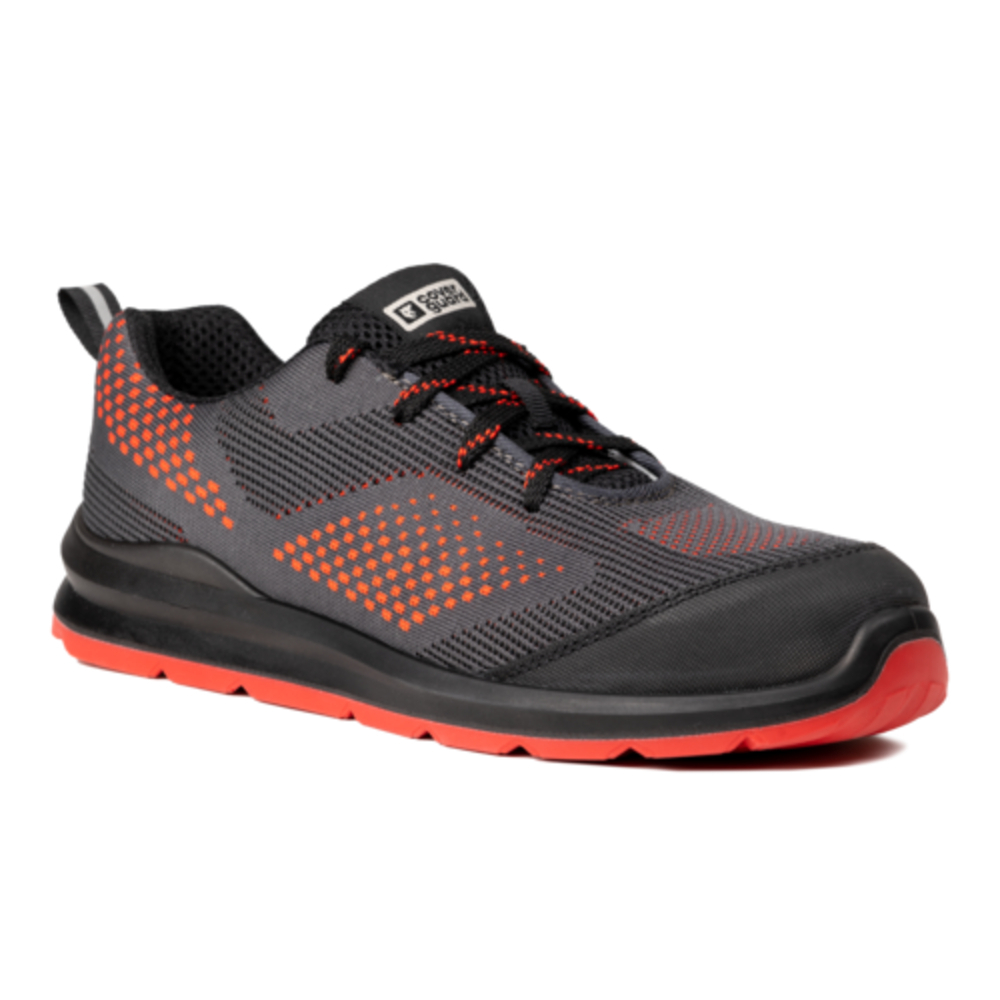 Chaussures basses MILERITE S1P noir/gris/rouge - COVERGUARD - 9MIL530