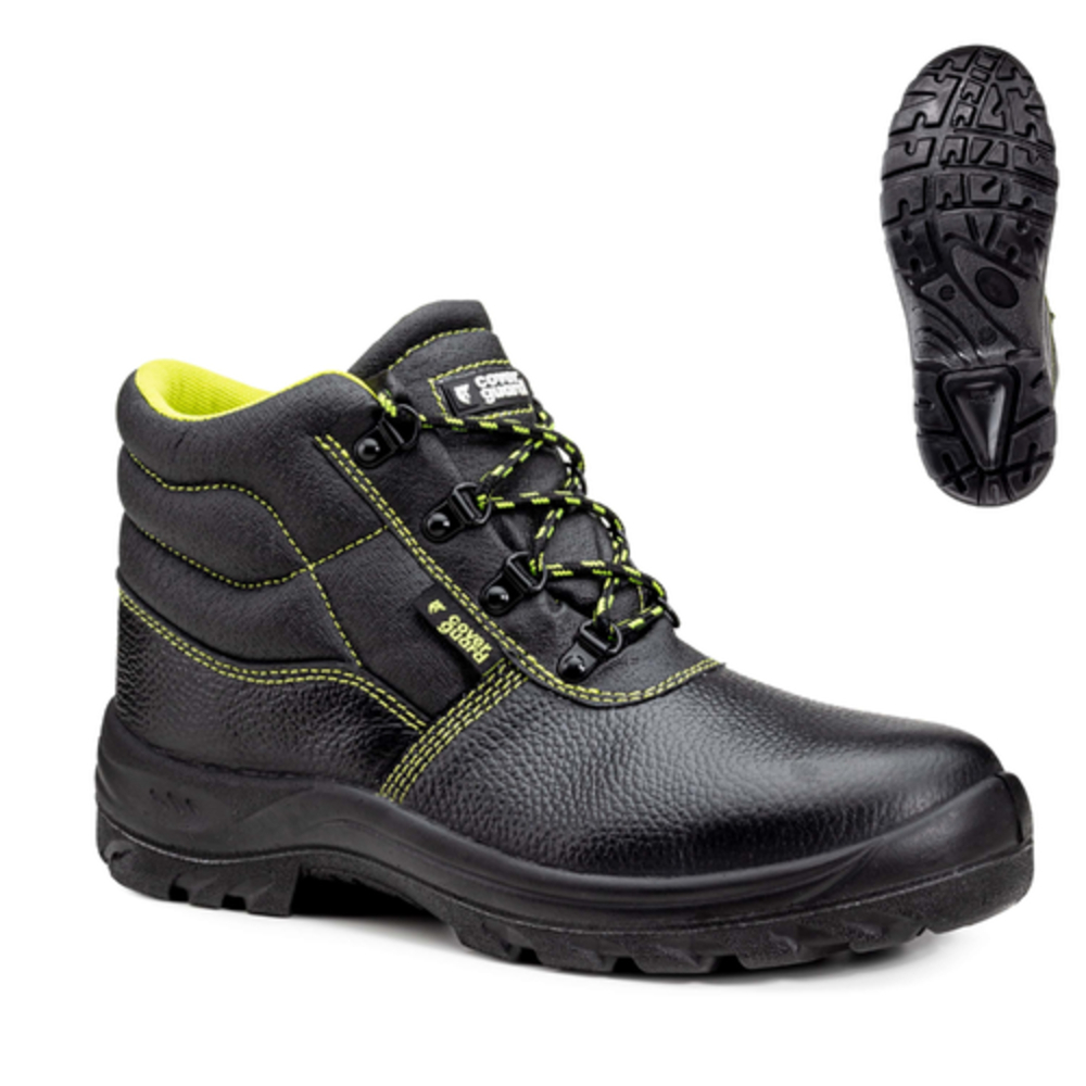 Chaussures hautes PAOLO II noir/jaune - COVERGUARD - 9PAOL60