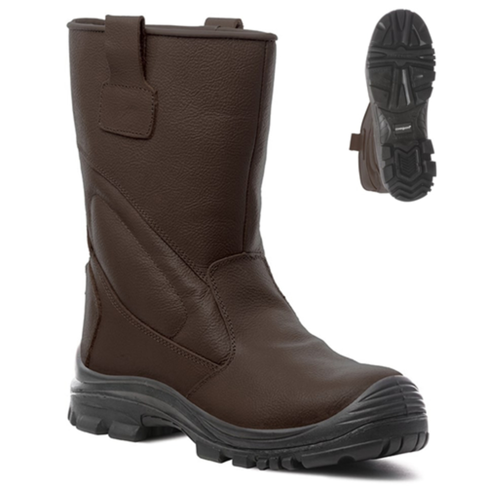 Bottes PI&Eacute;MONTITE S3 marron - COVERGUARD - 9PIEM