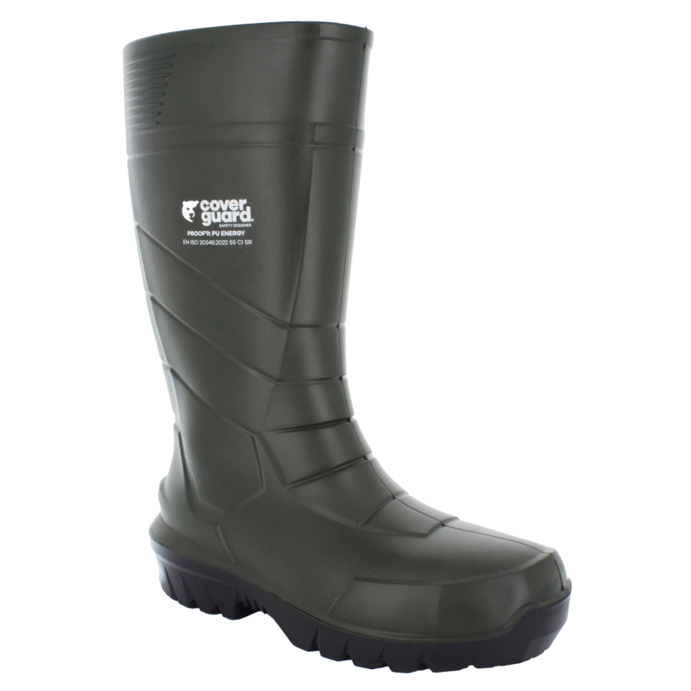Bottes PROOF'IT PU Energy S5 FO SR CI vert - COVERGUARD - 9PTUE80