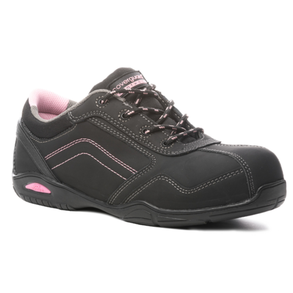 Chaussures basses RUBIS femme S3 noir/rose - COVERGUARD - 9RUBL