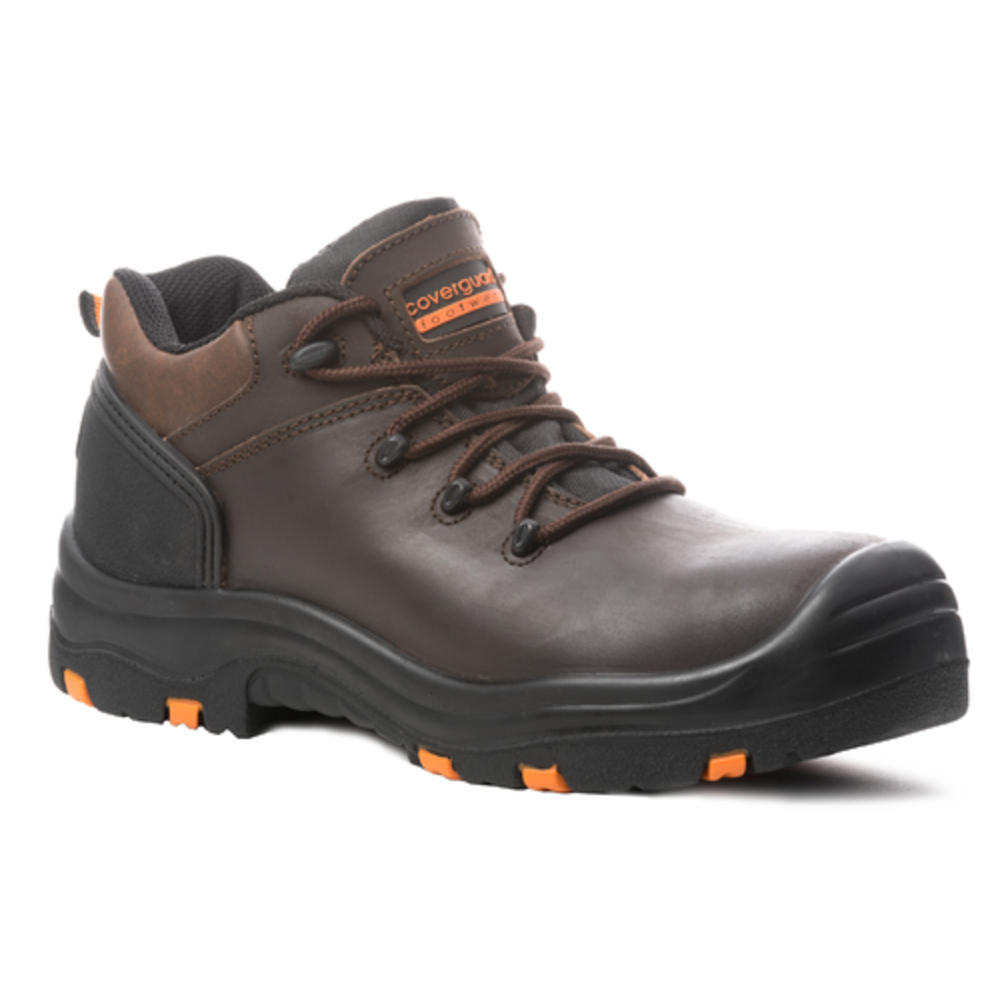 Chaussures basses TOPAZ S3 SRC HRO marron/noir - COVERGUARD - 9TOPL0