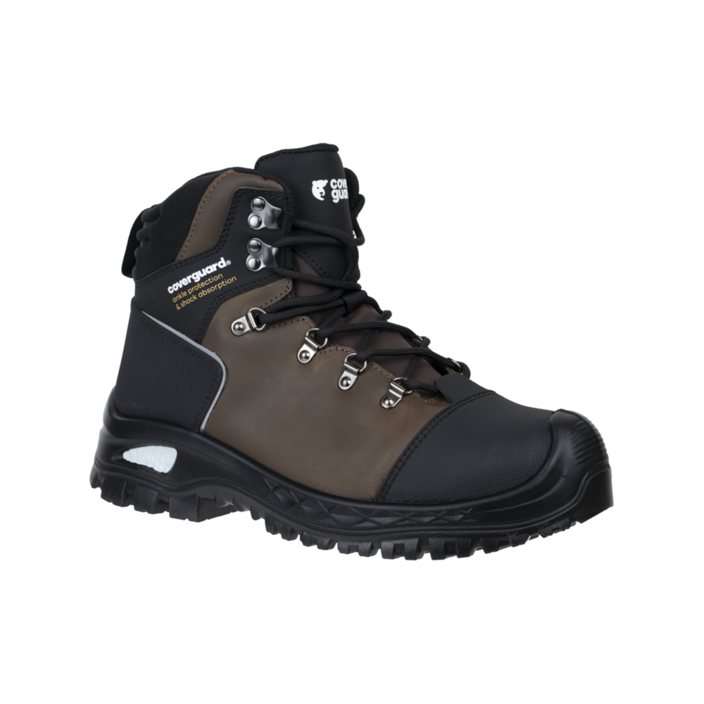 Chaussures hautes X-CLAW PROTECT S3 marron - COVERGUARD - 9XCPH70