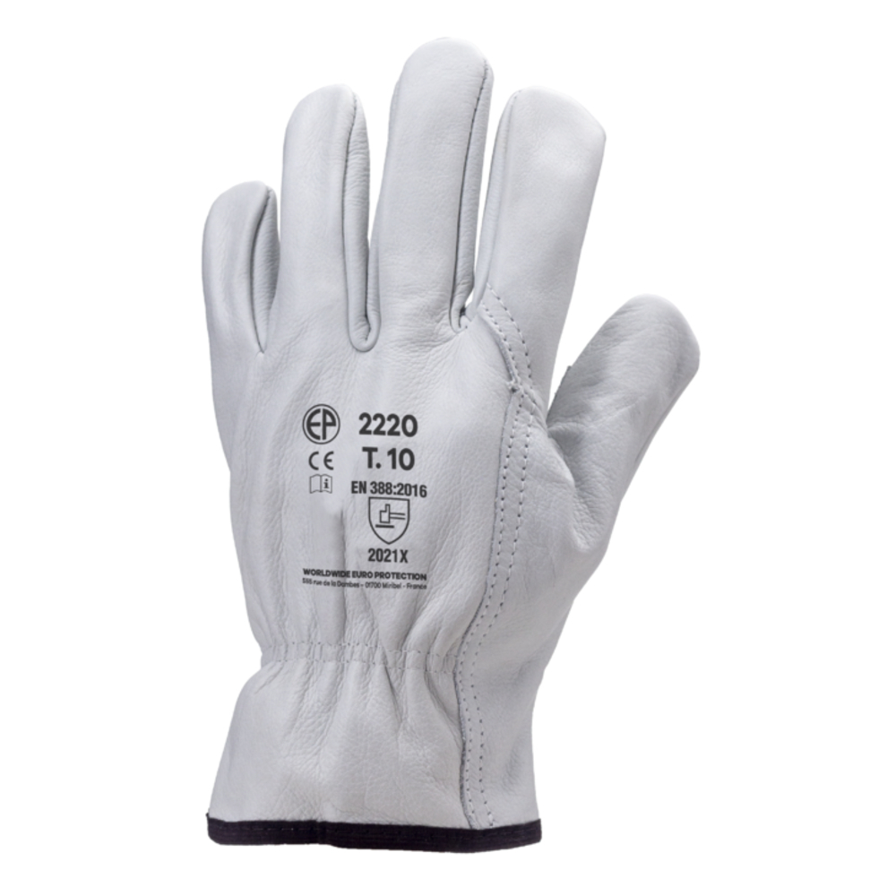 Gant EUROSTRONG 2220 blanc - COVERGUARD - MO2220
