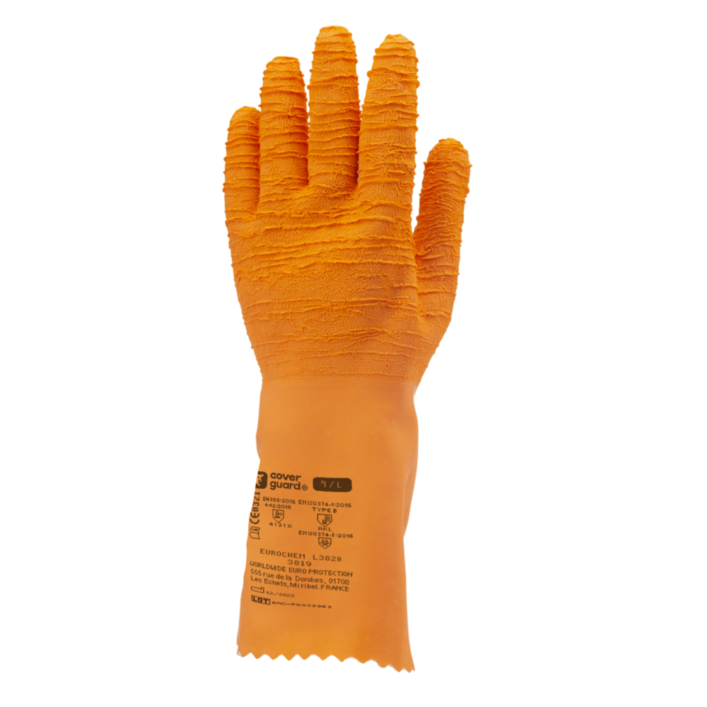 Gant EUROCHEM L3820 orange - COVERGUARD - MO3820