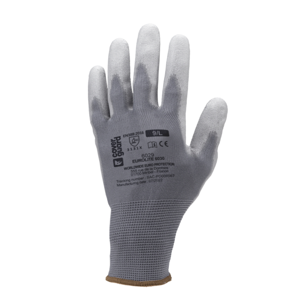 Gant EUROLITE 6030 Jauge 13 gris - COVERGUARD - MO6030