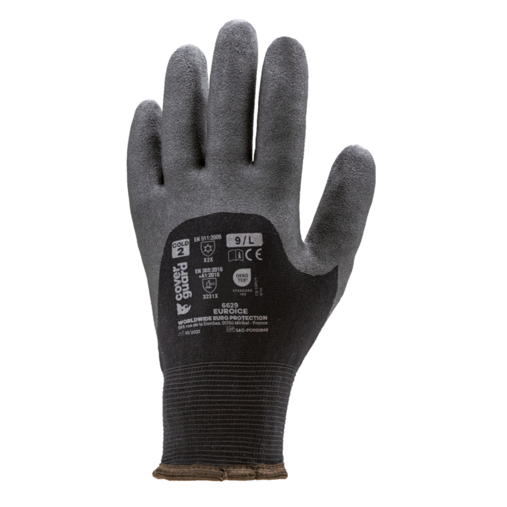 Gant EUROICE noir - COVERGUARD - MO6630