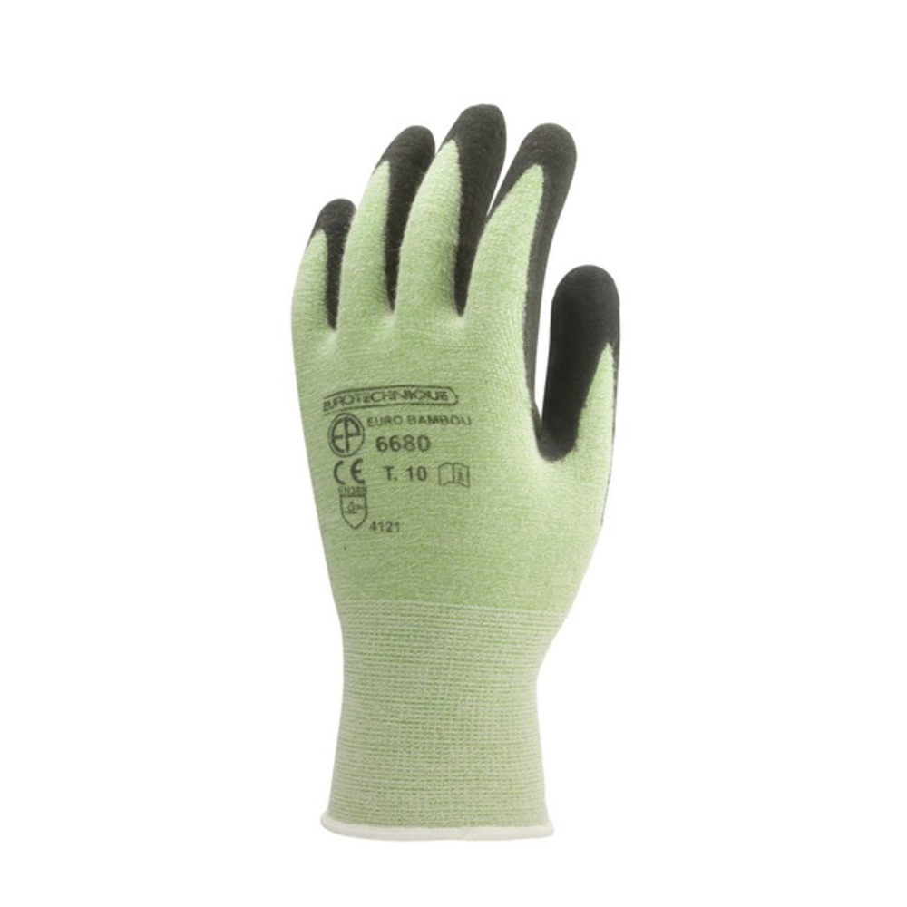 Gant EUROLITE BAMBOU Jauge 13 noir/vert - COVERGUARD - MO6680