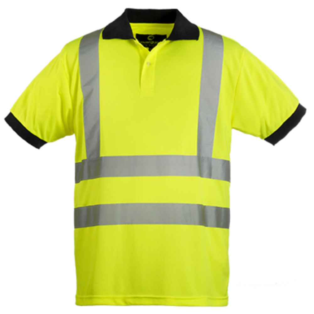 Polo manches courtes YARD jaune - COVERGUARD - MO70270