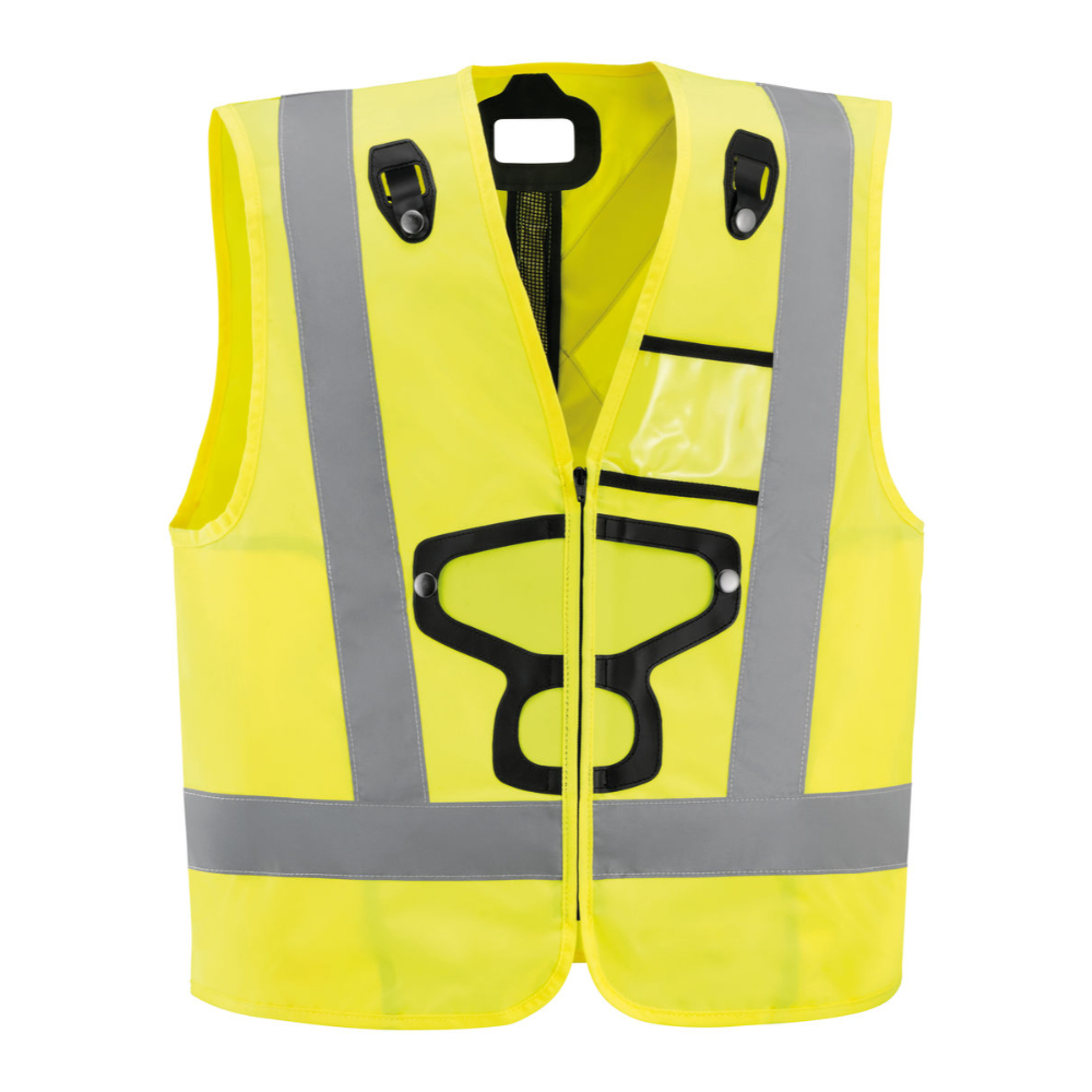 Veste HI-VIZ jaune pour harnais NEWTON PETZL - C073GA00