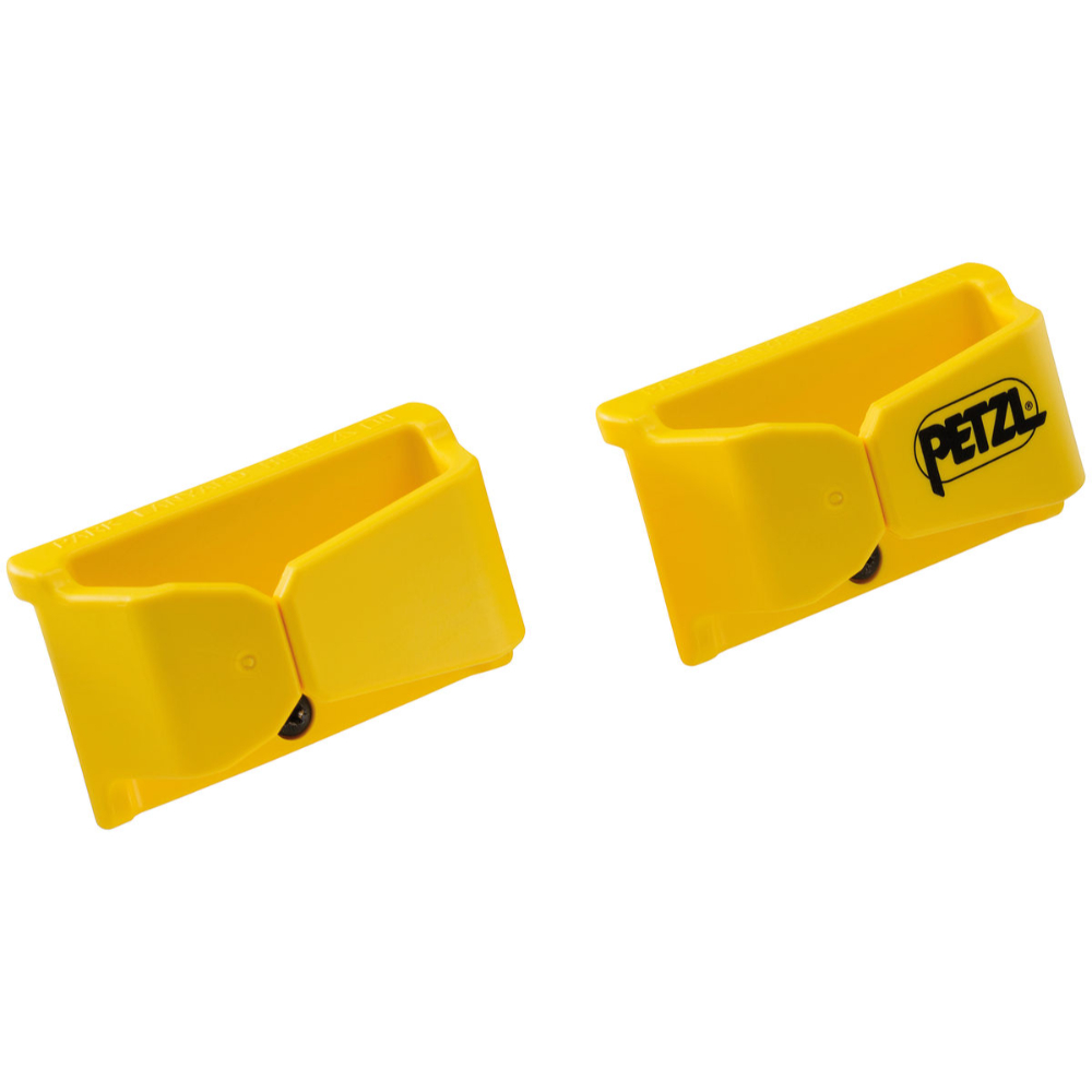 2 porte-connecteurs de longe jaune PETZL - C088AA00