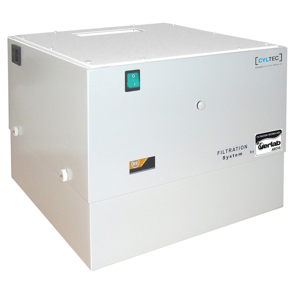 Caisson de ventilation CYLTEC avec filtration pour produits toxiques et inflammables - CVFAS