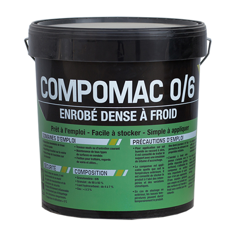 Compomac 0/6 Noir - COMPOMACNOIR