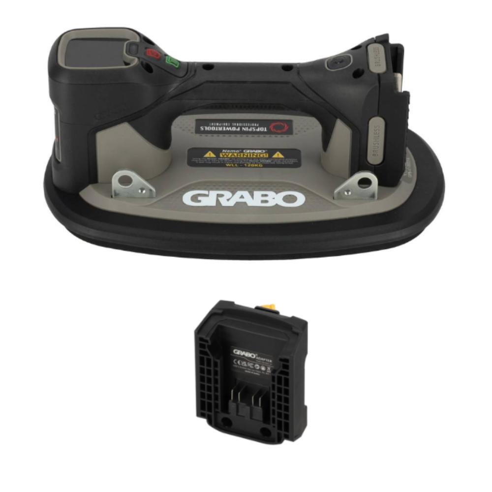 VENTOUSE GRABO PRO AVEC ADAPTATEUR BATTERIE MAKITA