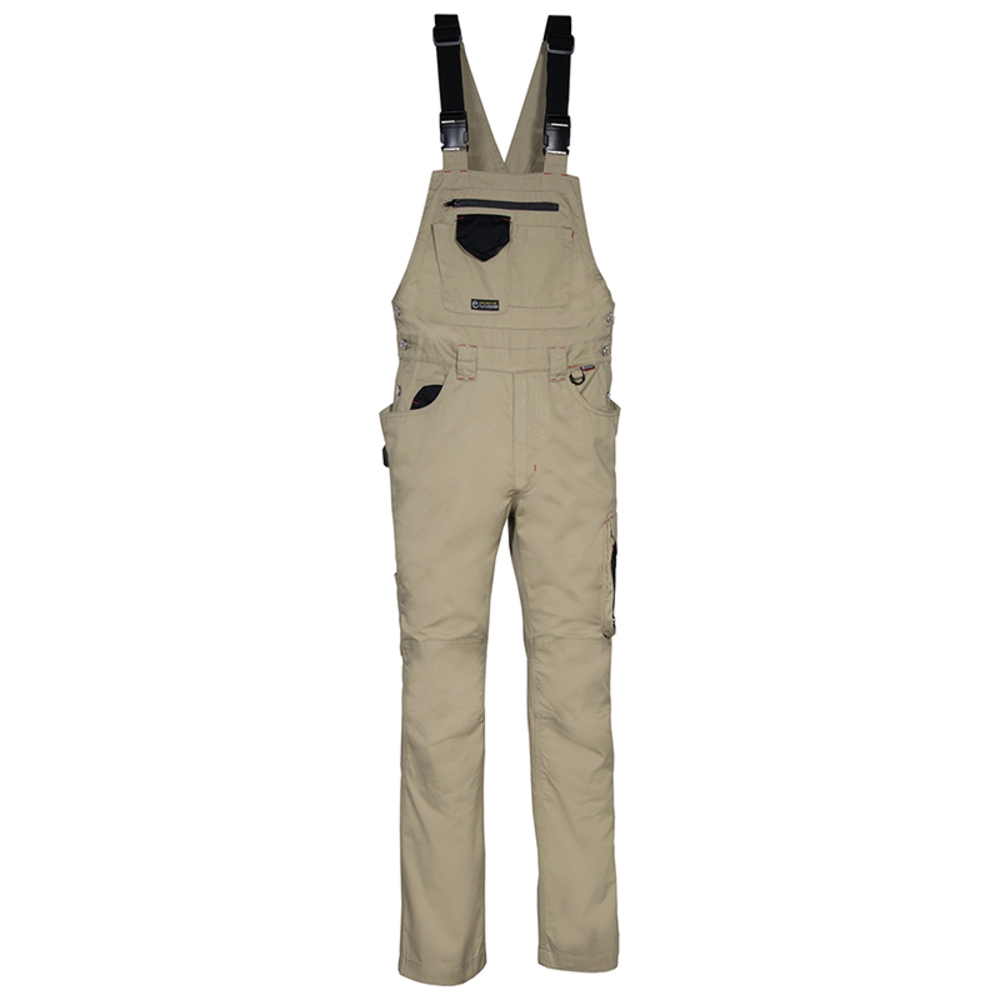 Salopette POCKET beige/noir - COFRA - V000-0-00