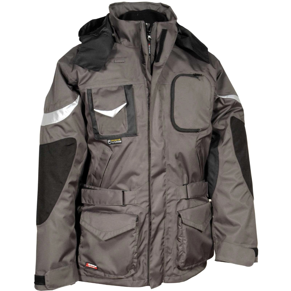 Parka avec veste interne amovible ICESTORM anthracite/noir - COFRA - V006-0-04