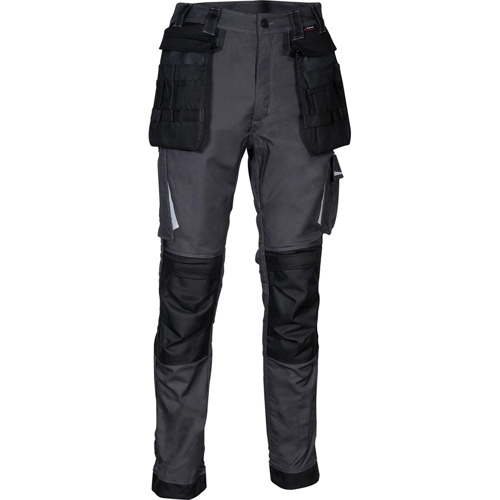 Pantalon Multipoche GONDOMAR anthracite noir - Jambes longues - COFRA - V486-0-06