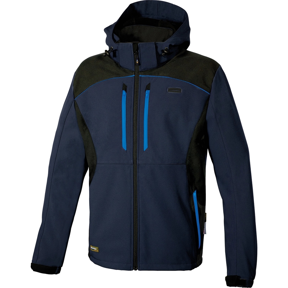 Veste Softshell KLARBO bleu/noir/royal - Taille standard - COFRA - V552-0-02