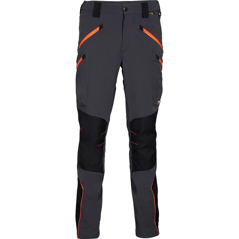 Pantalon VELTEN anthracite/noir/orange - Taille standard - COFRA - V621-0-06