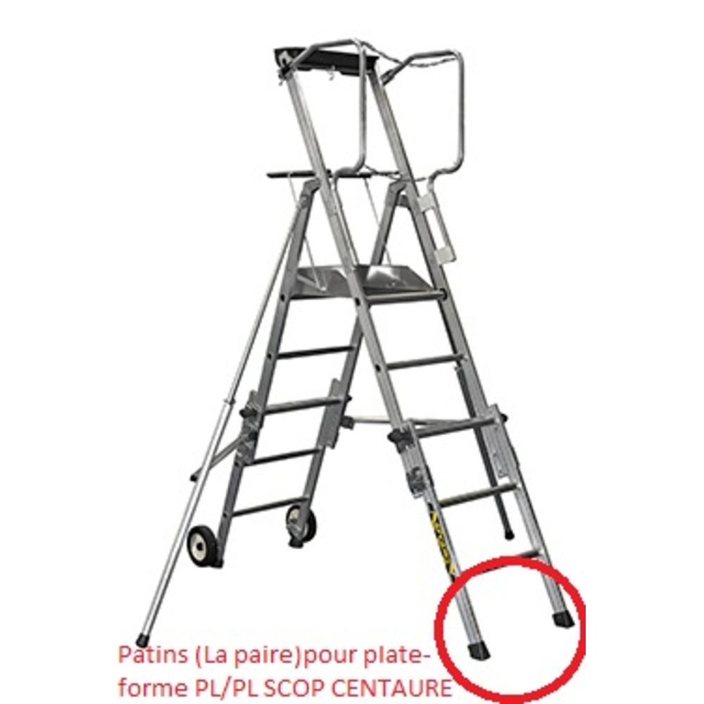PATINS POUR PLATE-FORME CENTAURE PL/ PL SCOP (LA PAIRE) - 380446