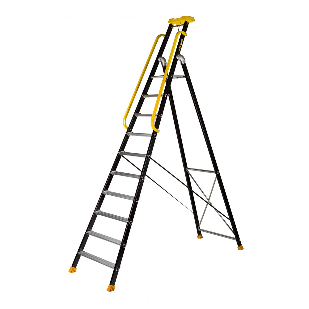 Escabeau CENTAURE aluminium peint MP 10 marches - 439210