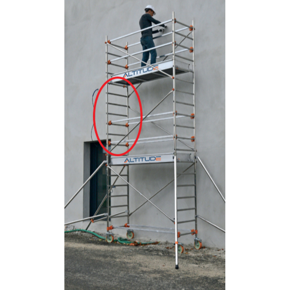 Échelle 8 barreaux CENTAURE (2 m x 0,69 m) - 501030