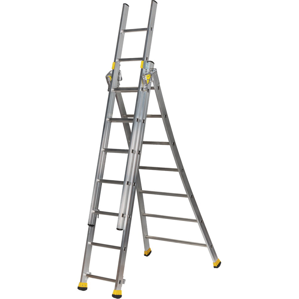 Echelle transformable à base évasée 3 plans CENTAURE MASTER T3 3m60 - 510312