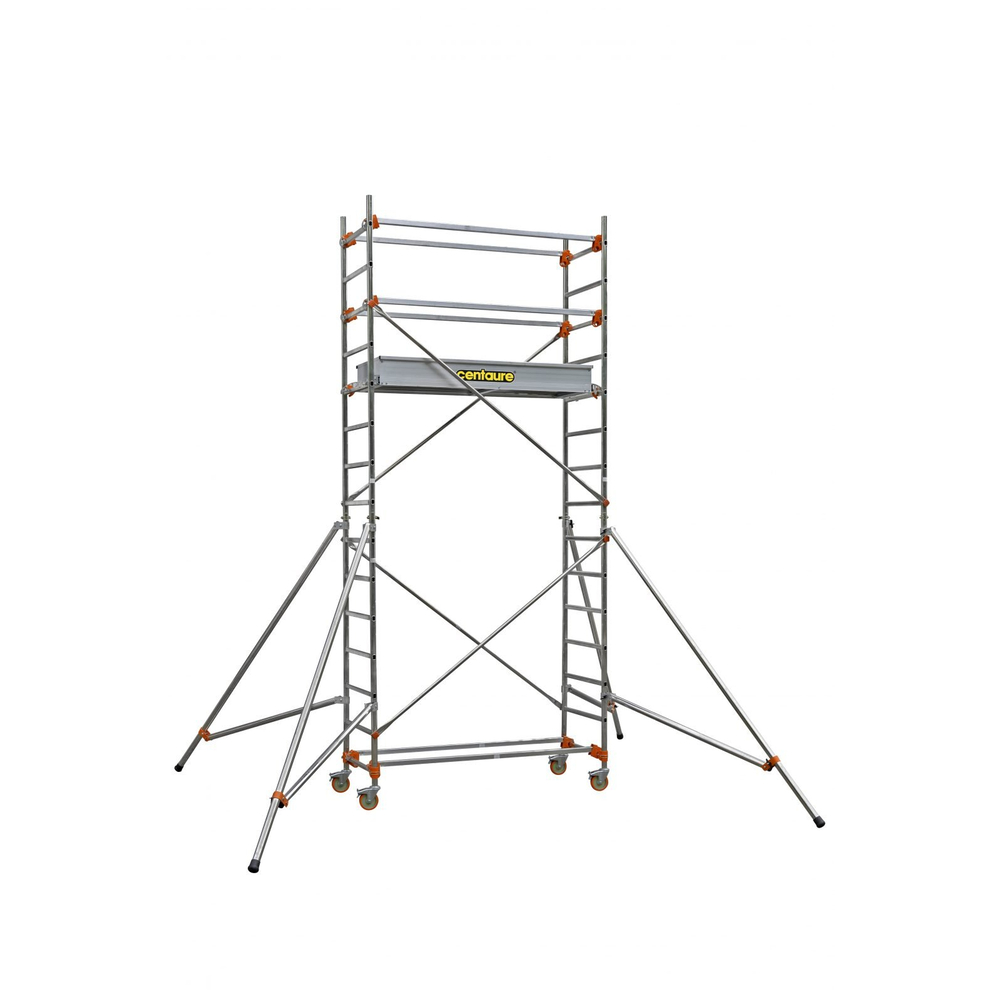 Echafaudage roulant aluminium Centaure Base standard Longueur 1m35 - STS 135 3, plancher 2m80 - 514703