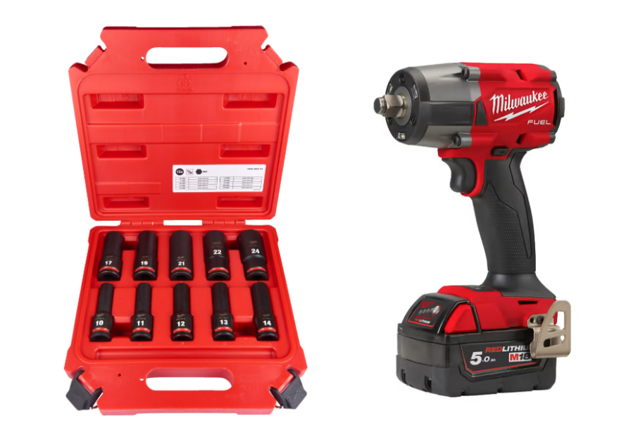 BOULONNEUSE À CHOCS MILWAUKEE 881Nm 1/2