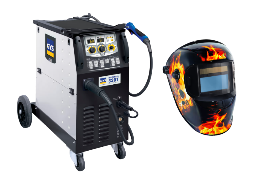 Poste de soudure GYS MULTIWELD 320T + masque Fireman