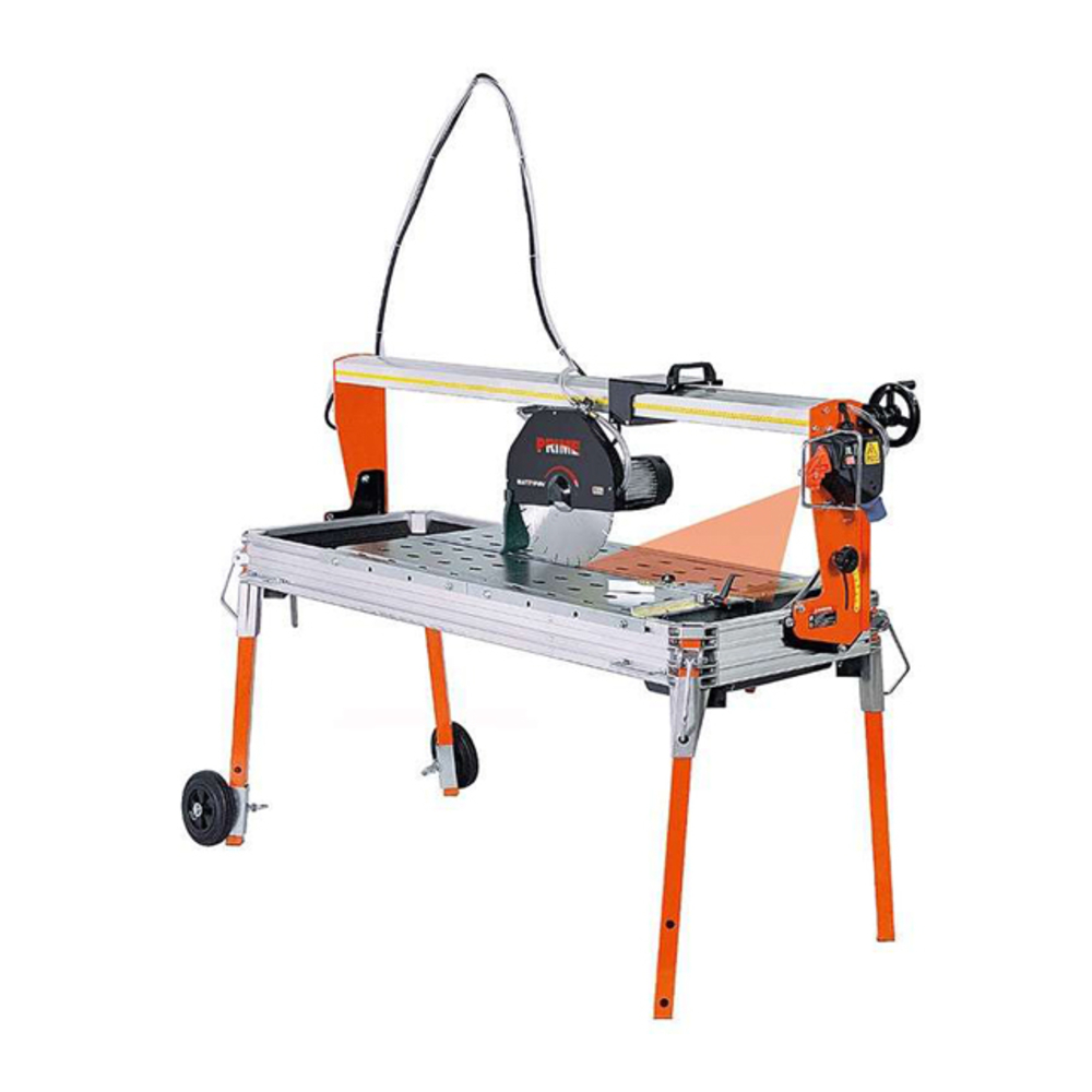 Scie sur table coupe carreaux XXL - PRIME120S - DIAM INDUSTRIES - 230V 2,2 kW - Disque diamant Ø 350 mm - PRIME120S