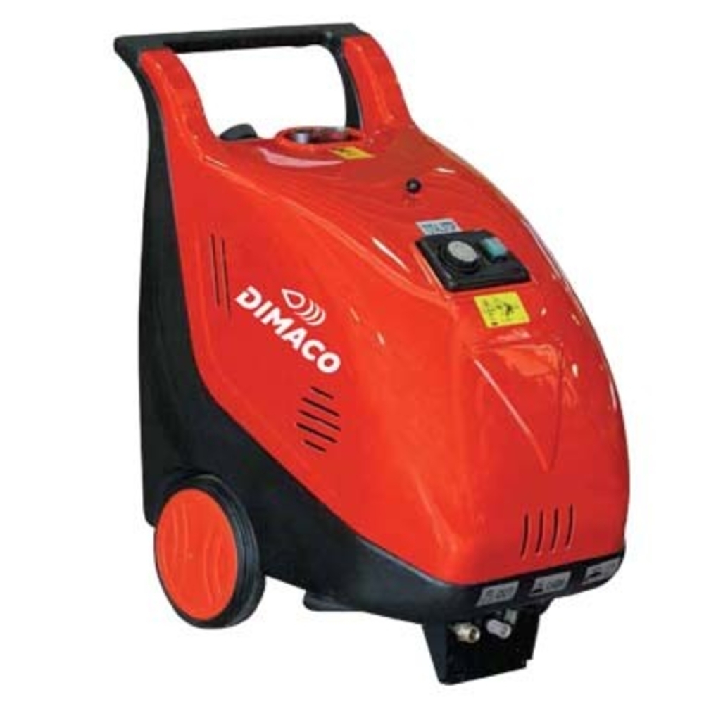 NETTOYEUR HP ELECTRIQUE MONOPHASE EAU CHAUDE 480 L/H 130 BARS - DIMACO - DIMACTION8130HW