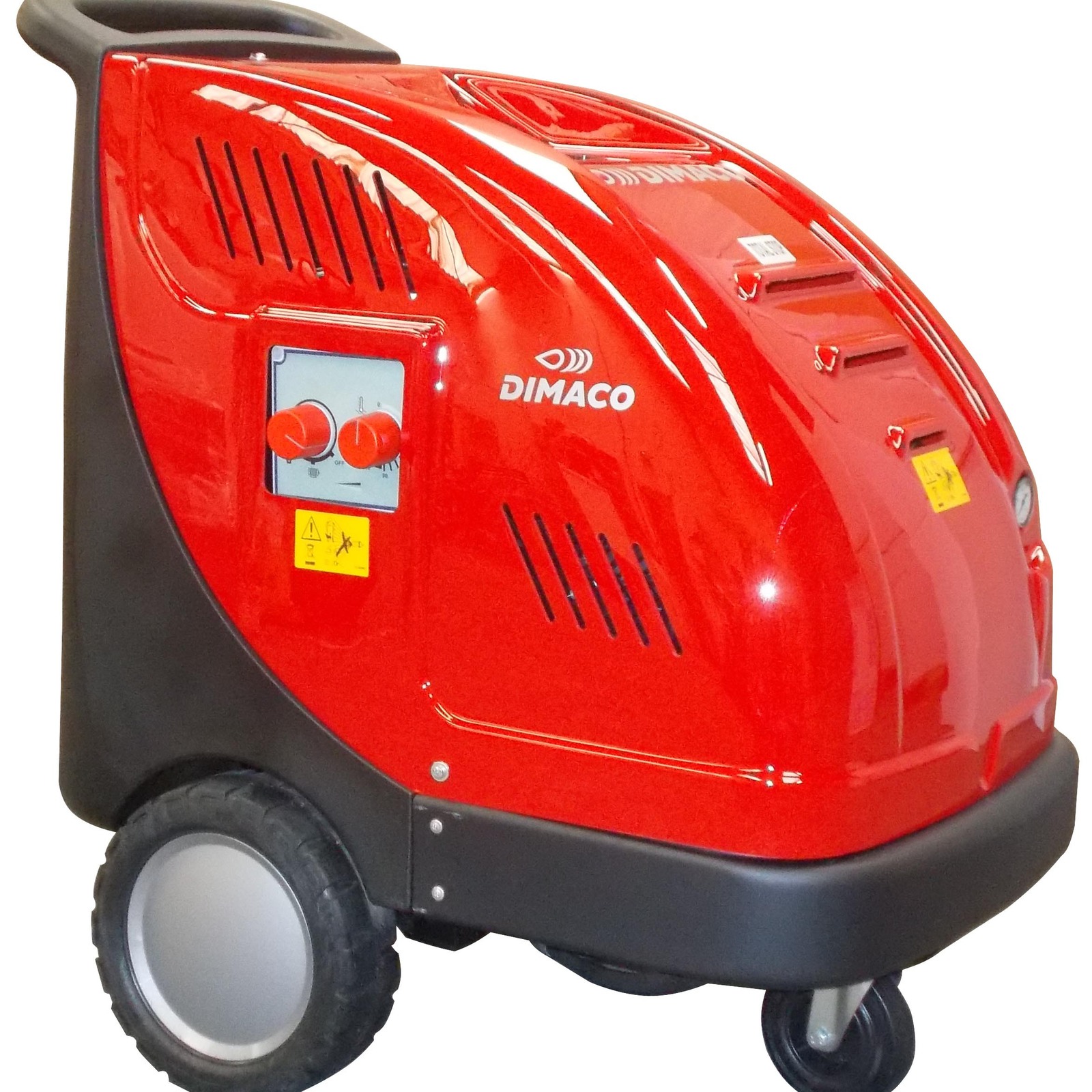 NETTOYEUR HP ÉLECTRIQUE EAU CHAUDE 540 L/H 130 B 3 CV AVEC ENROULEUR DIMACO - DIMACTION9130HWE