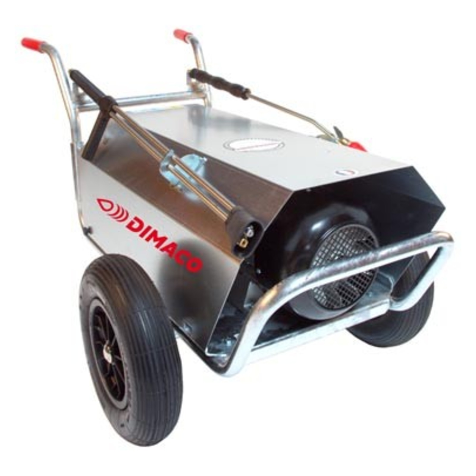 NETTOYEUR HP ÉLECTRRIQUE 1560 L/H 150 B 12 CV CHÂSSIS BROUETTE GALVA DIMACO - IG26150