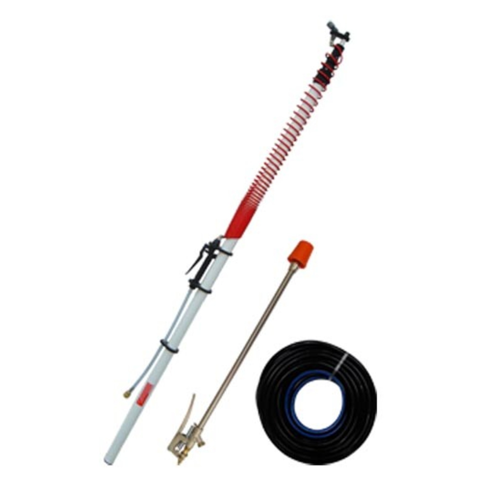 KIT DOUBLE UTILISATEUR - 25 M TUYAU TRAVAIL + LANCE 600 MM + LANCE ED3 DIMACO - KITDUO