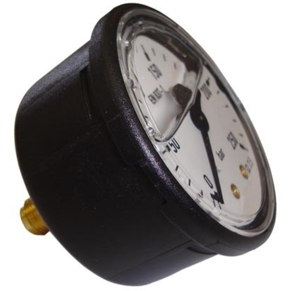 MANOMÈTRE ABS D 63 0-400 BARS FIXATION ARRIÈRE - DIMACO - M63RA400