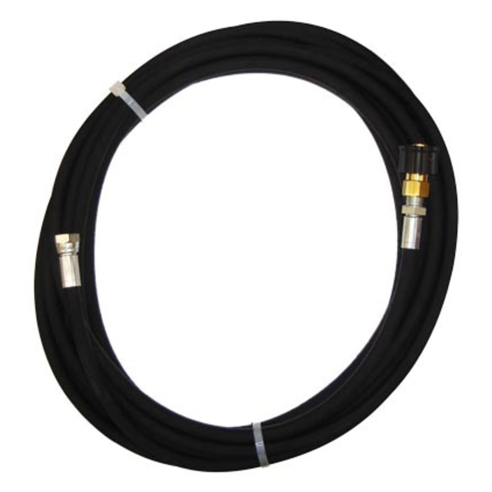 FLEXIBLE HP  3/8  2 TRESSES ACIER 20 M Ø 10 + RACCORD RÉF. 26203561                       DIMACO - R2038B