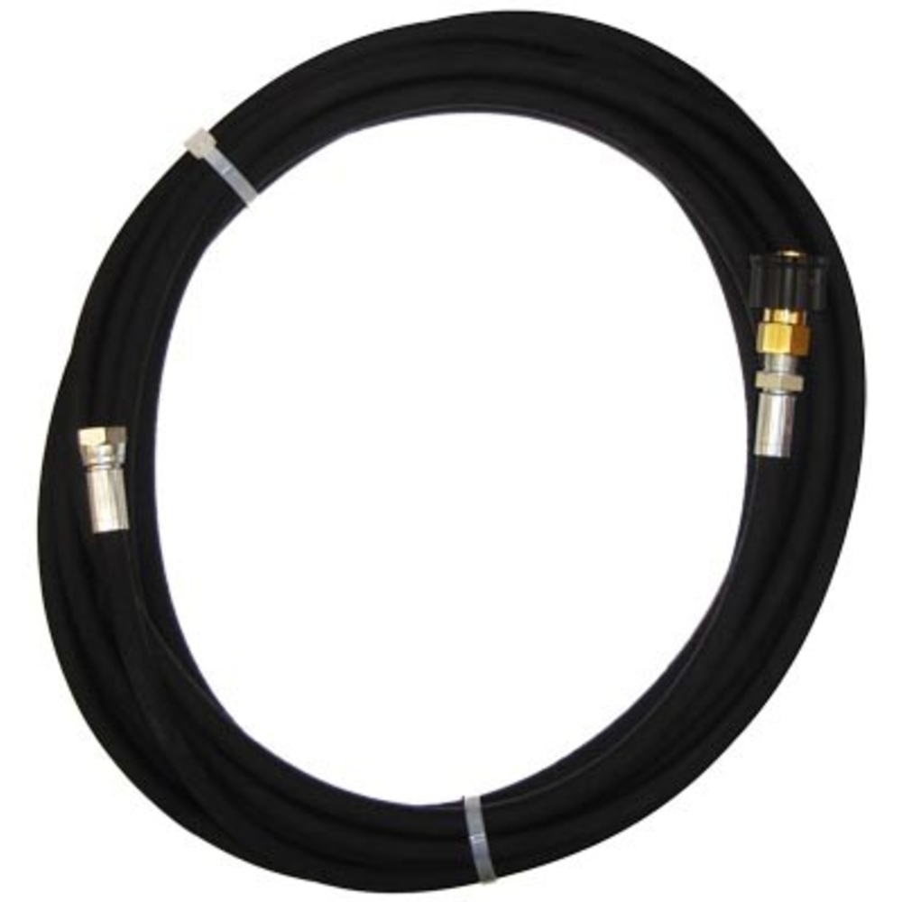 FLEXIBLE 3/8 50 M 2 TRESSES ACIER Ø 10 + RACCORD 26203561 - DIMACO - R5038B